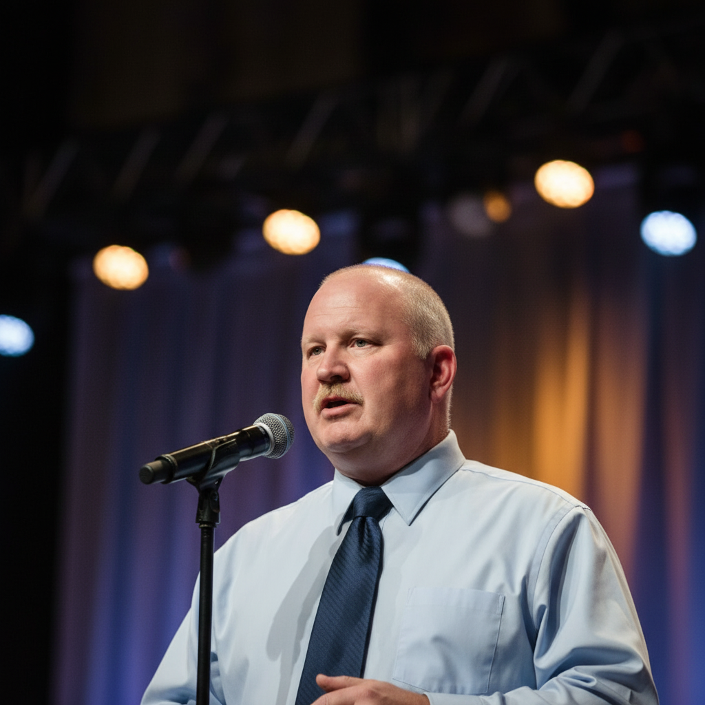 Tim Culpepper speaking to an audience